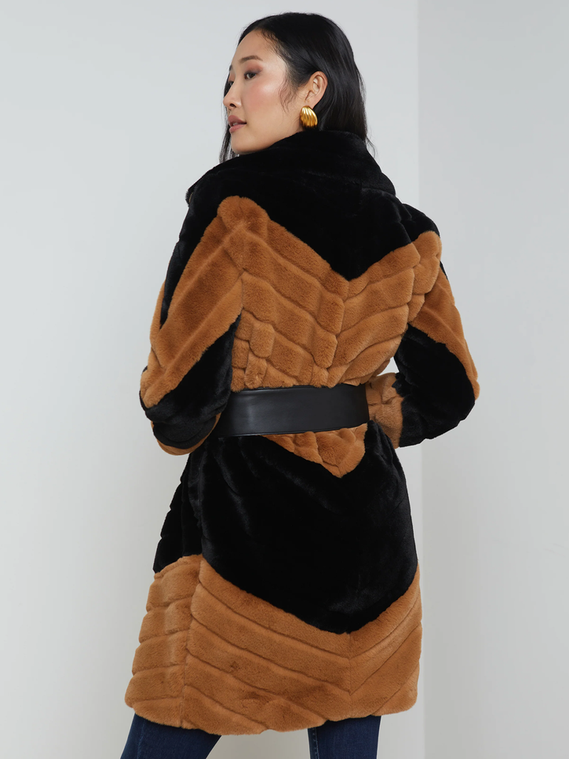 Zoya Faux Fur Coat