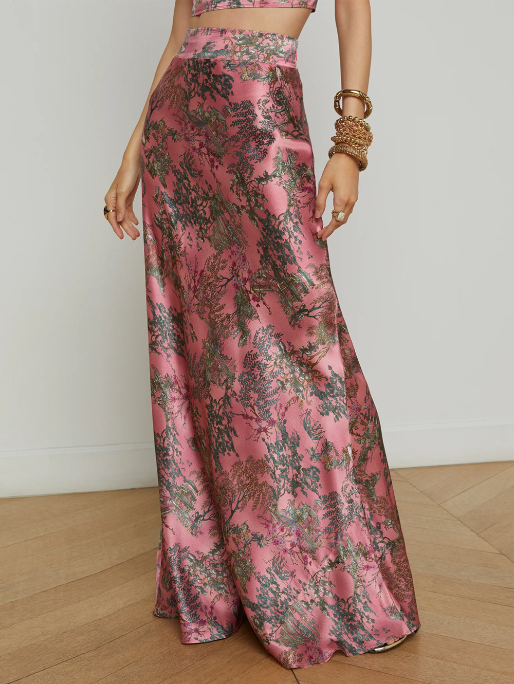 Ryker Silk Maxi Skirt