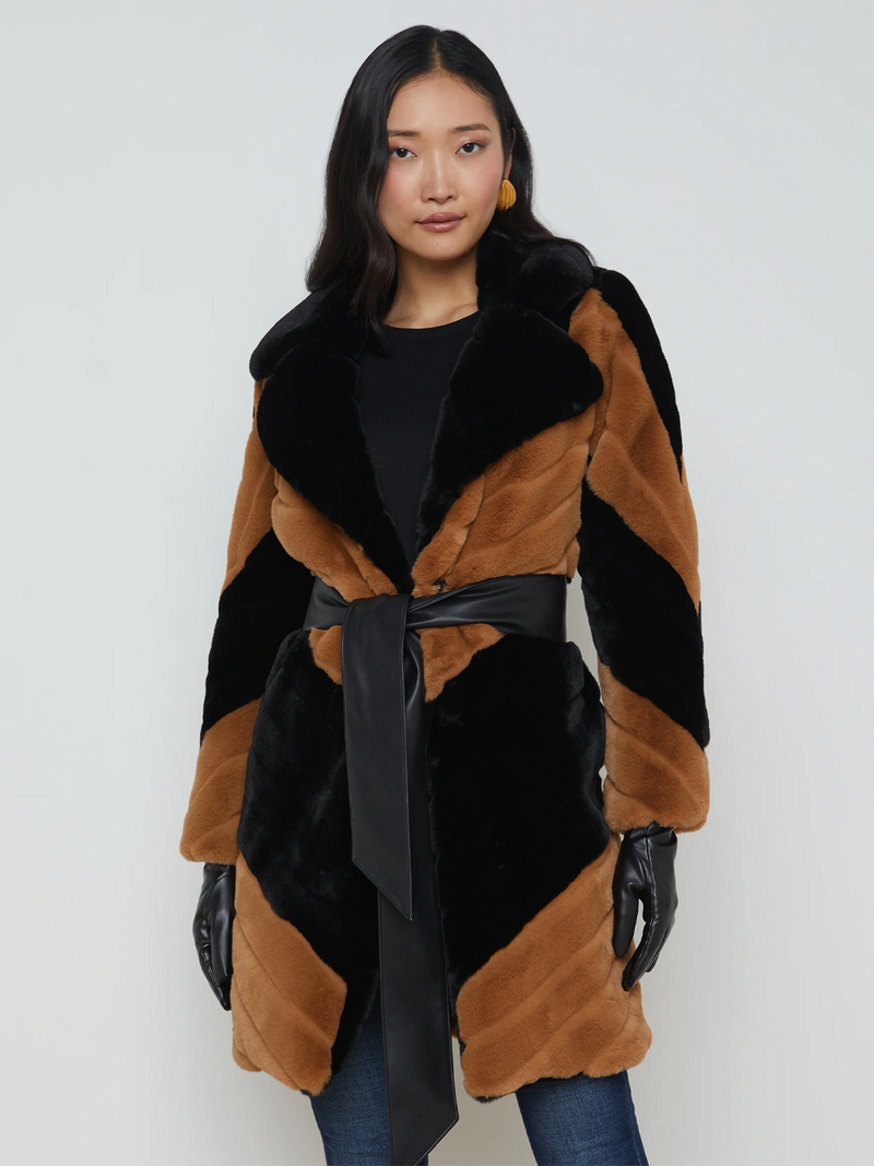 Zoya Faux Fur Coat