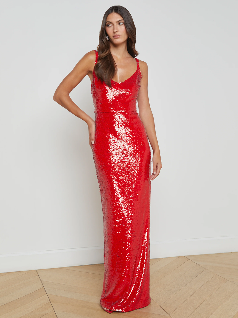 Karma Sequin Maxi Dress