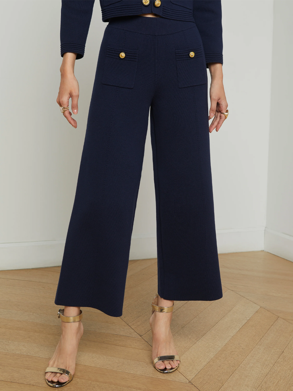 Madrid Wide-Leg Knit Pant