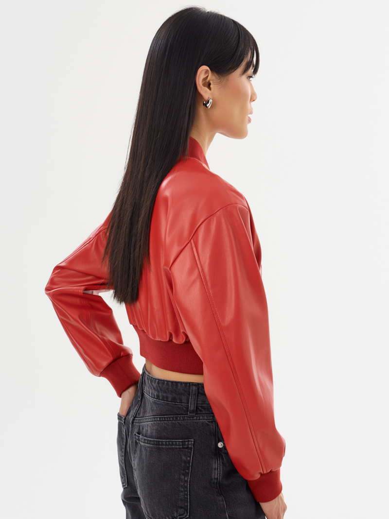 Evelin Jacket in Crimson