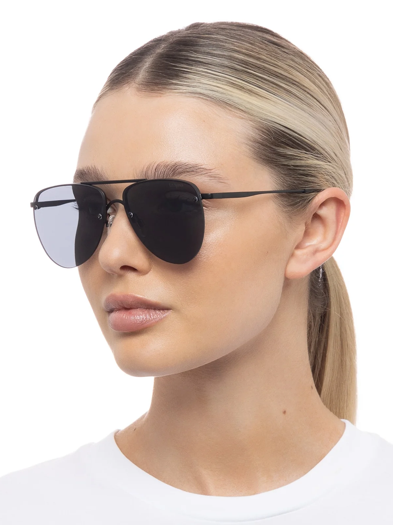 The Prince Matte Black Sunglasses