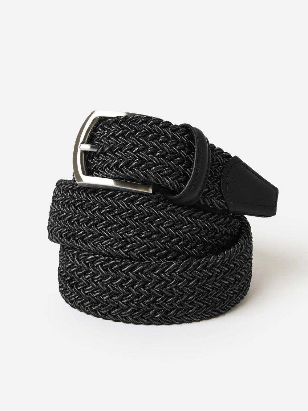 Braided Belt in Black