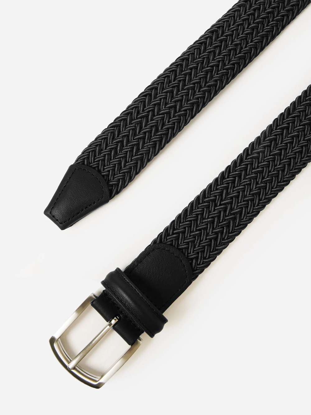 Braided Belt in Black