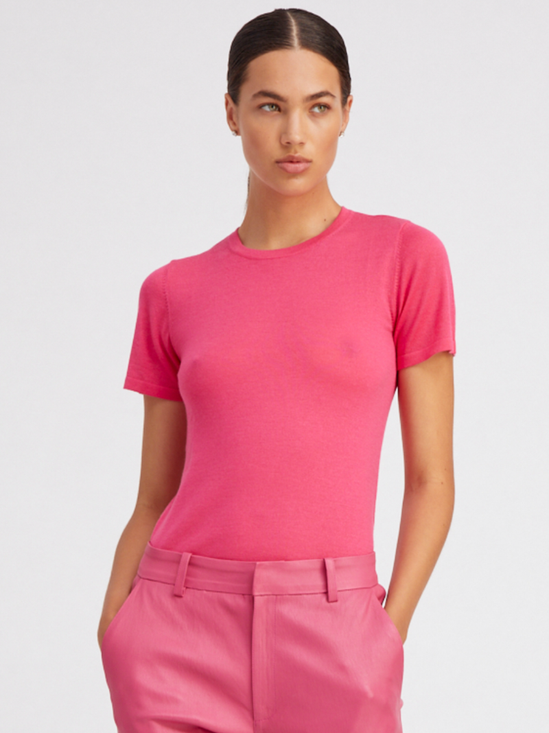 Shocking Cashmere Relaxed T-Shirt