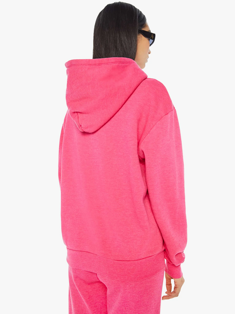 Hot Pink Shrunken Heart Hoodie