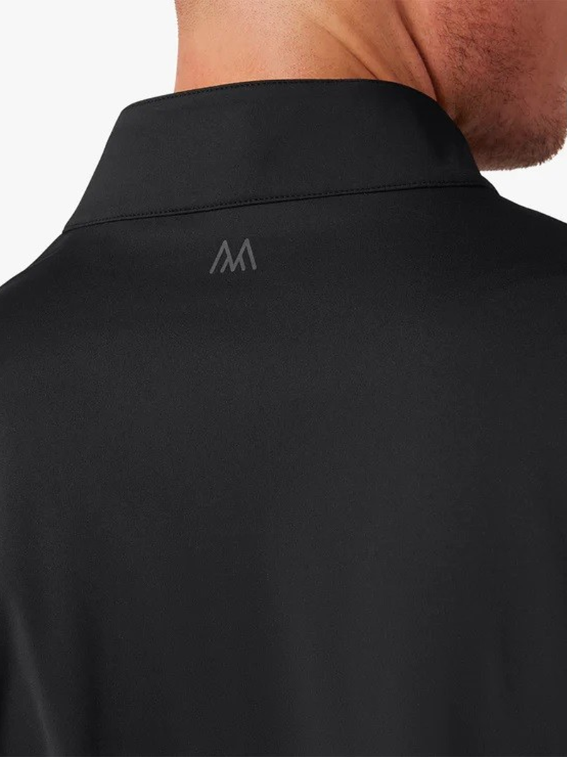 Keeton Quarter Zip in Black