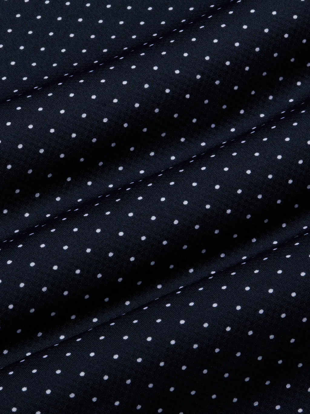 Halyard Short Sleeve in Navy Dot Print