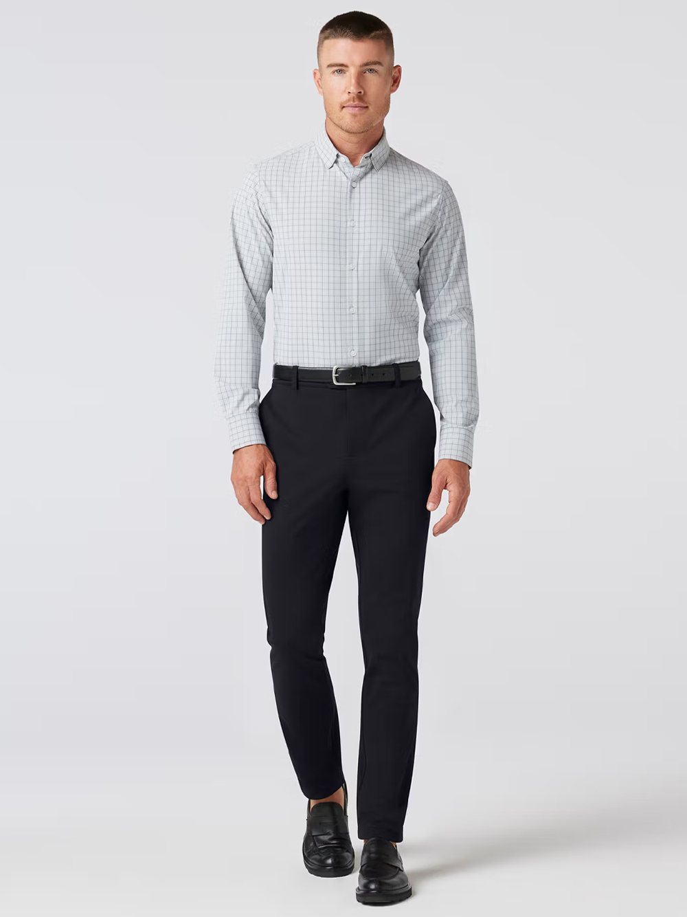 Upton Chino Pant in Black