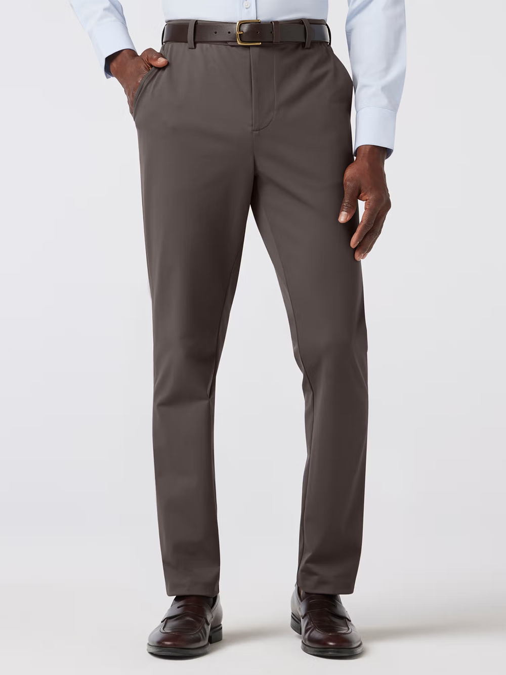 Upton Chino Pant in Pewter