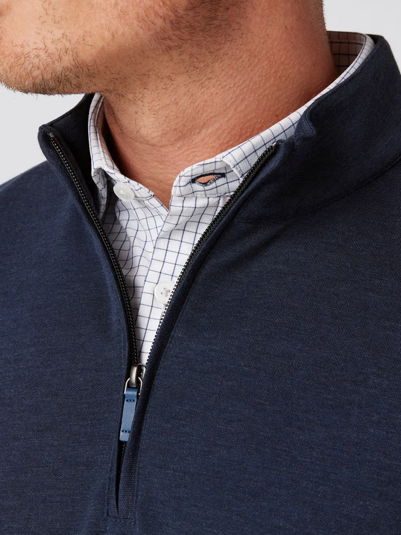 KPI Quarter Zip in Navy