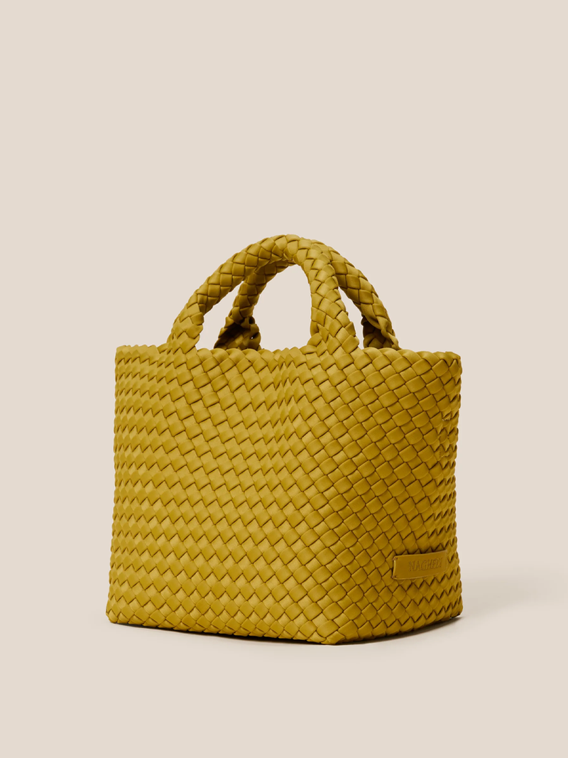 St. Barths Small Tote in Chartreuse