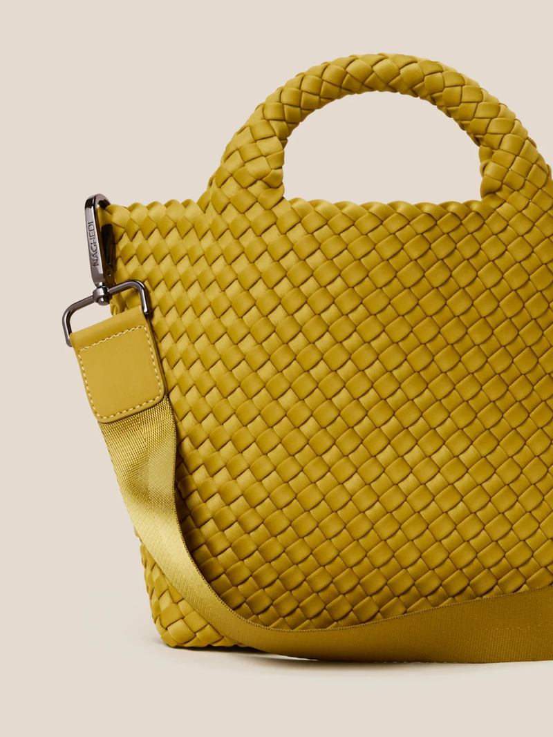 St. Barths Small Tote in Chartreuse