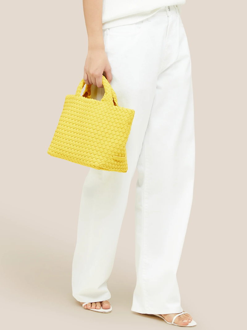 St. Barths Small Tote in Citron