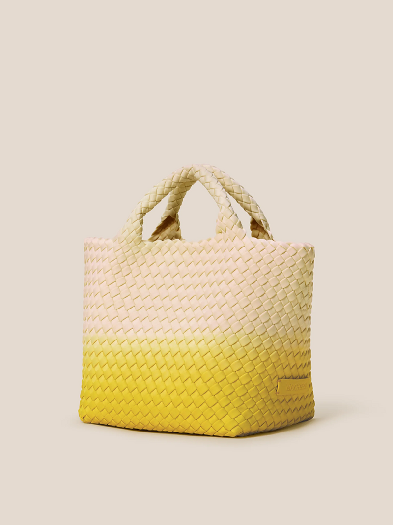 St. Barths Small Tote Dip Dyed in Ginko