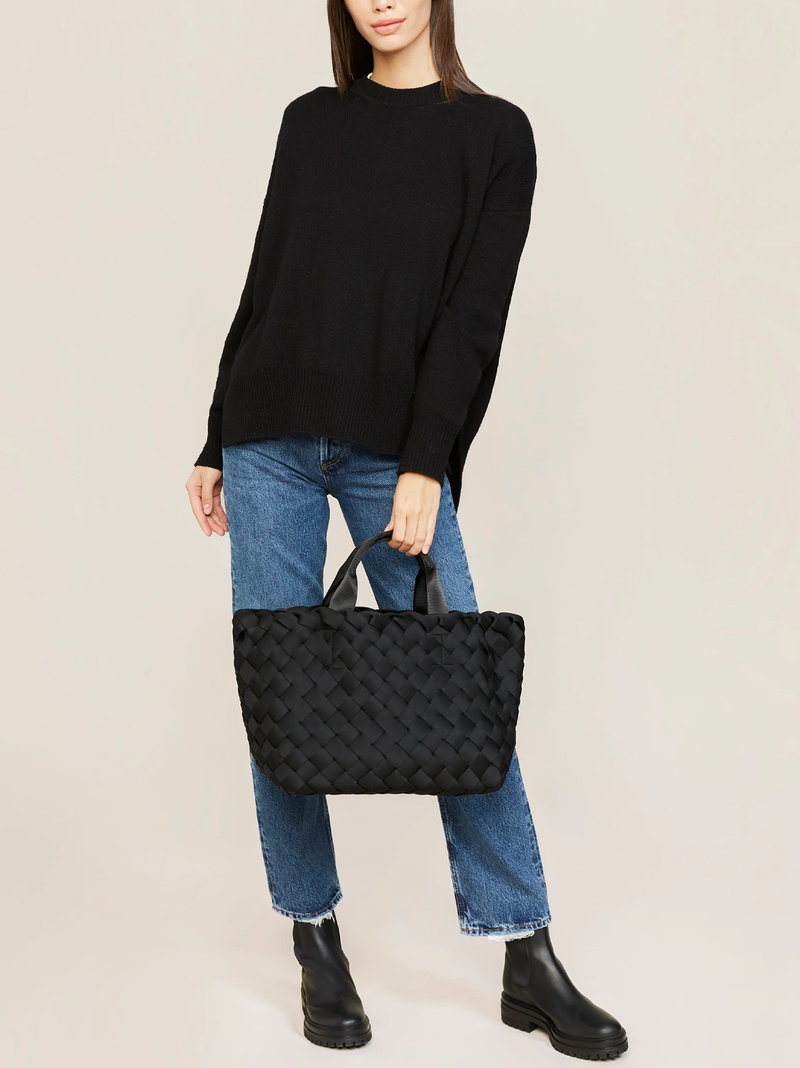 Tangier Medium Tote in Onyx