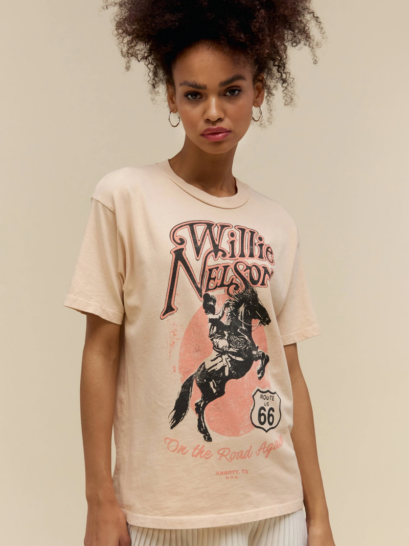 Willie Nelson Route 66 Weekend Tee