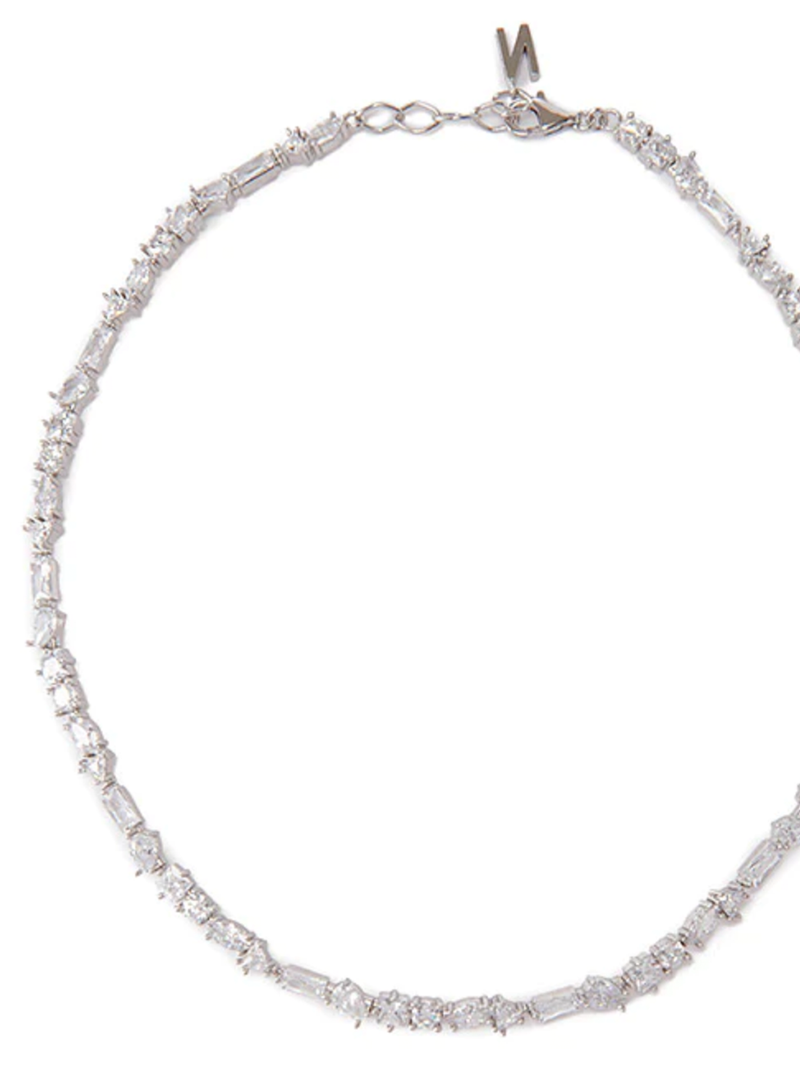 Julie Clear Crystal Necklace