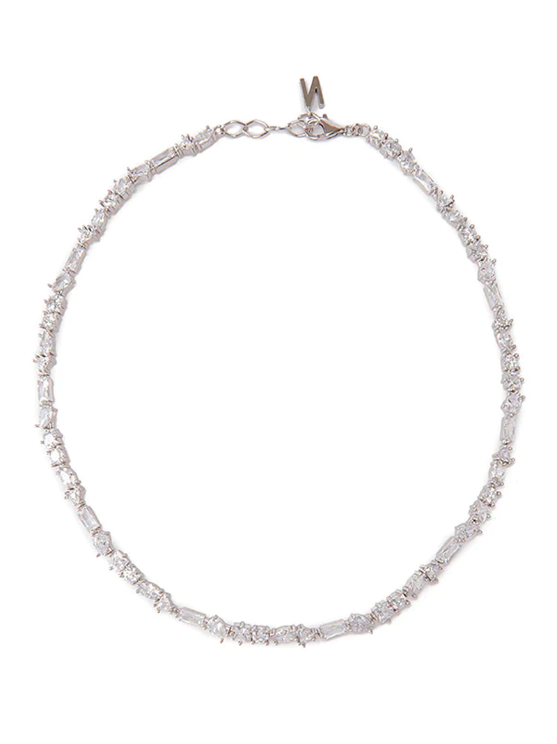 Julie Clear Crystal Necklace