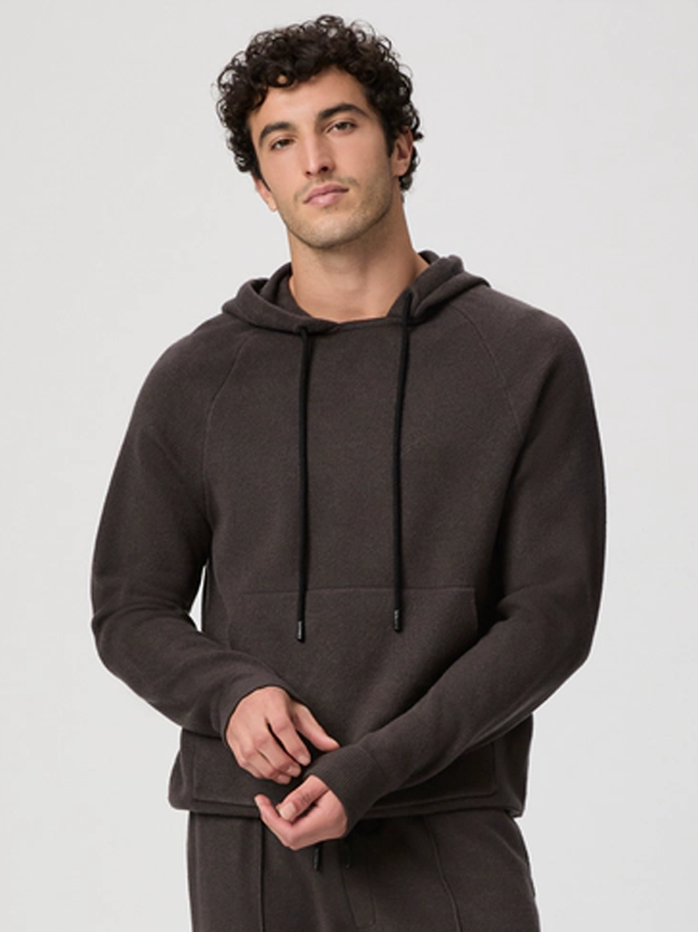 Donaldson Sweater Hoodie in Carbanolo