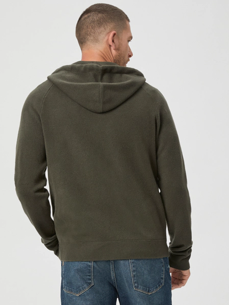 Donaldson Sweater Hoodie in Shaded Glen