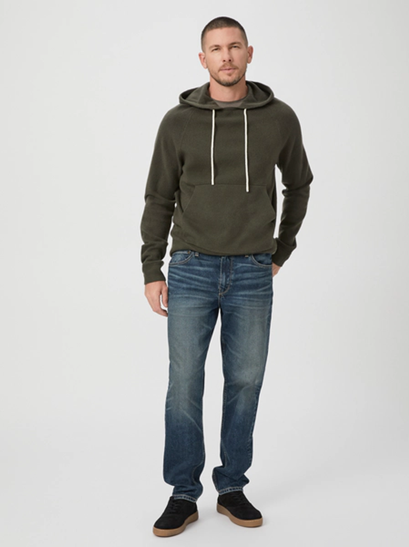 Donaldson Sweater Hoodie in Shaded Glen