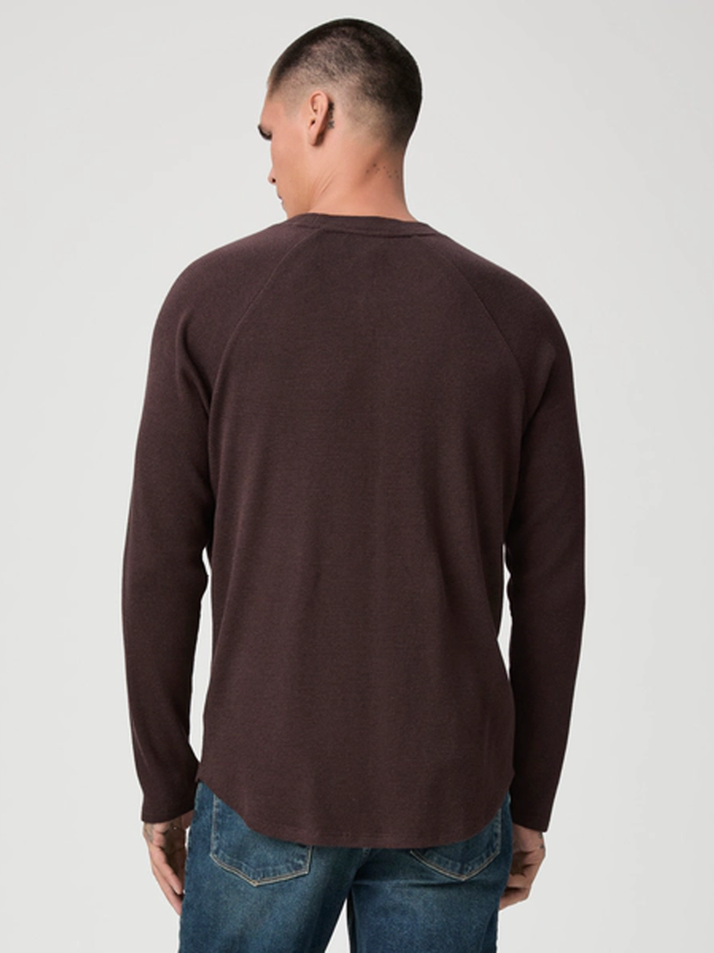 Odin Baseball Tee in Burnt Cocoa