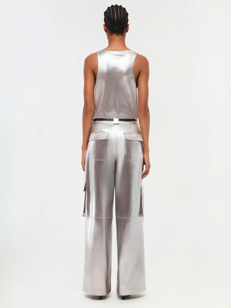 Beatriz Metallic Cargo Pant