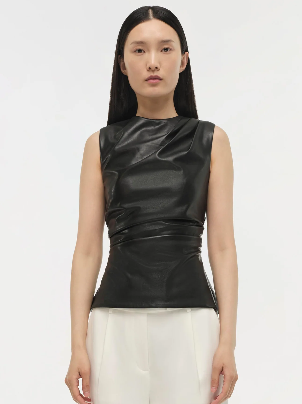 Wynter Sleeveless Draped Top