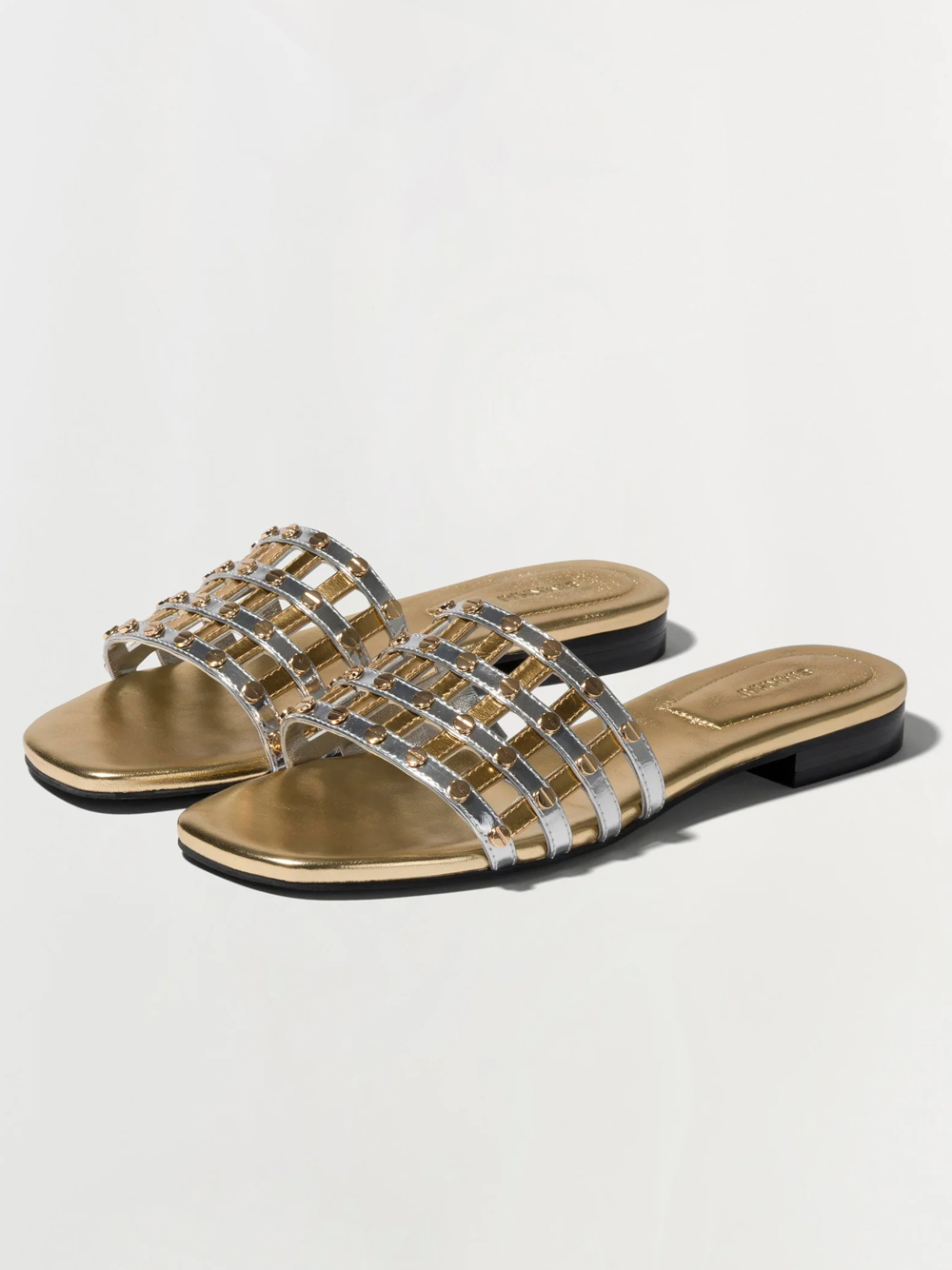 Rivet Flat Sandal