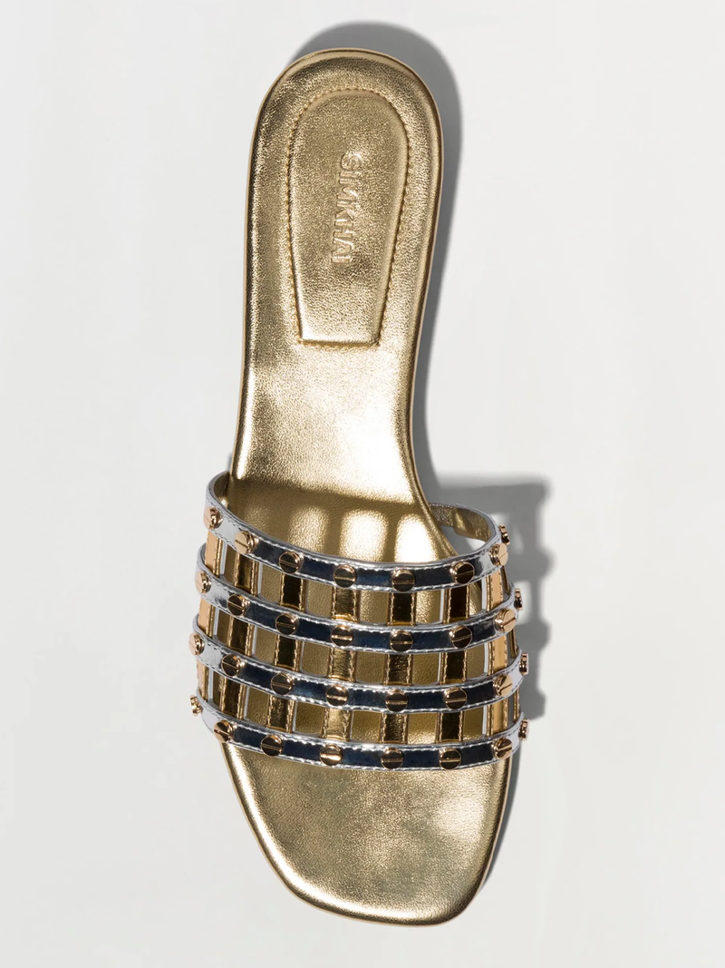 Rivet Flat Sandal