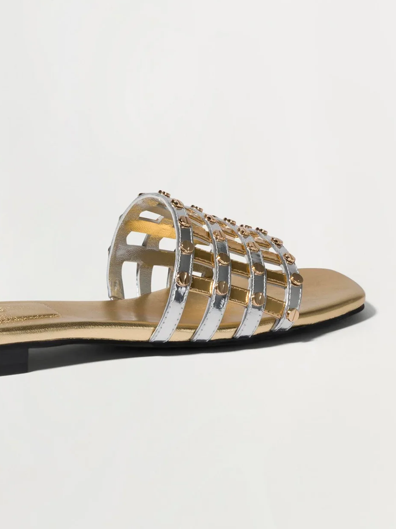 Rivet Flat Sandal