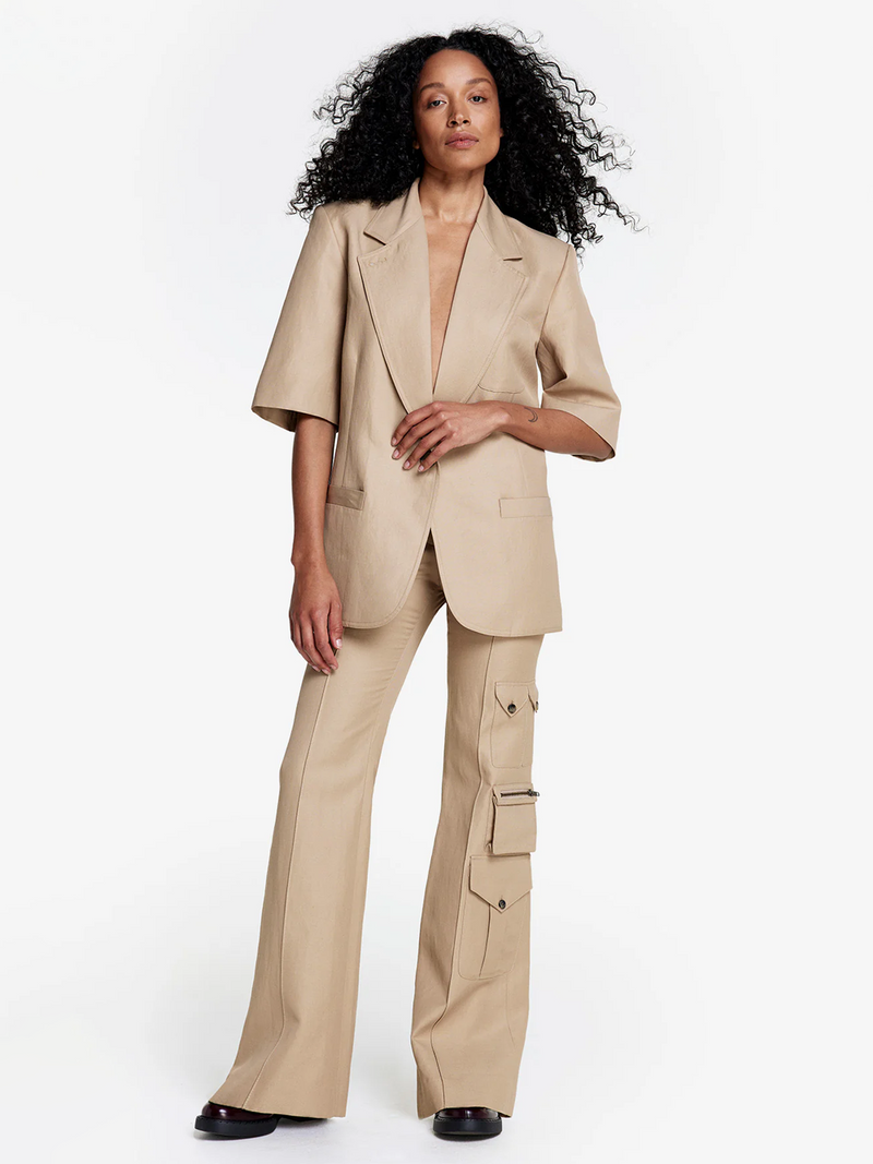 Wide Leg Cargo Trouser