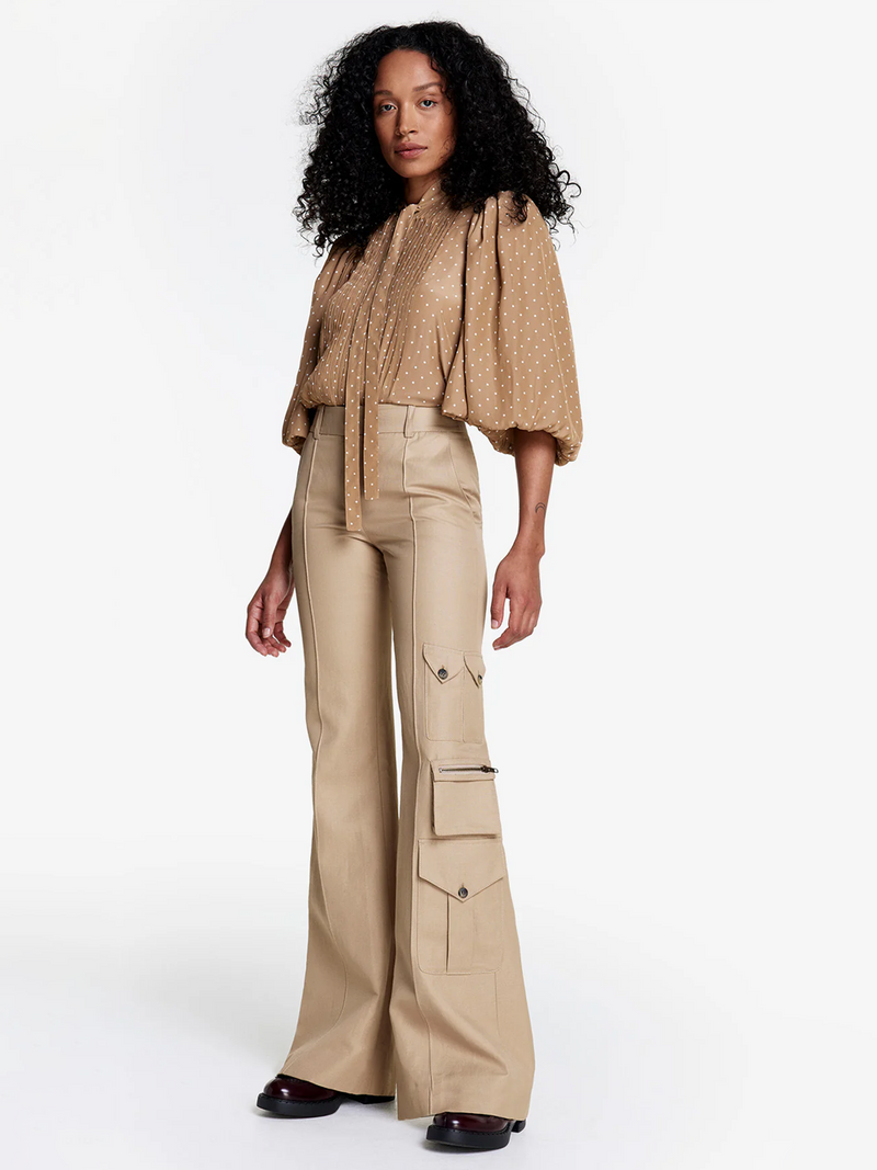 Wide Leg Cargo Trouser