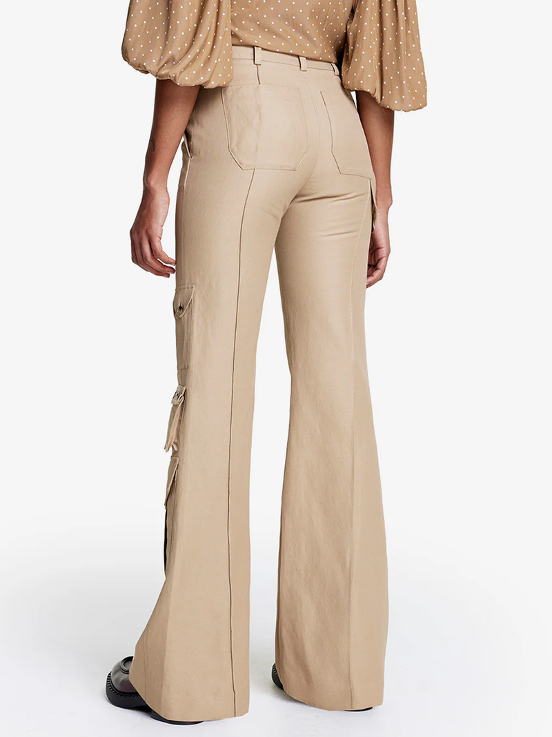 Wide Leg Cargo Trouser