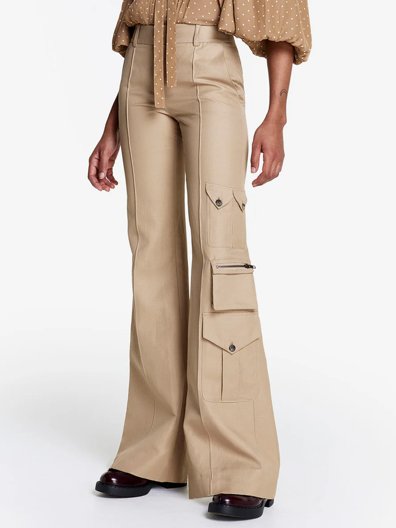 Wide Leg Cargo Trouser