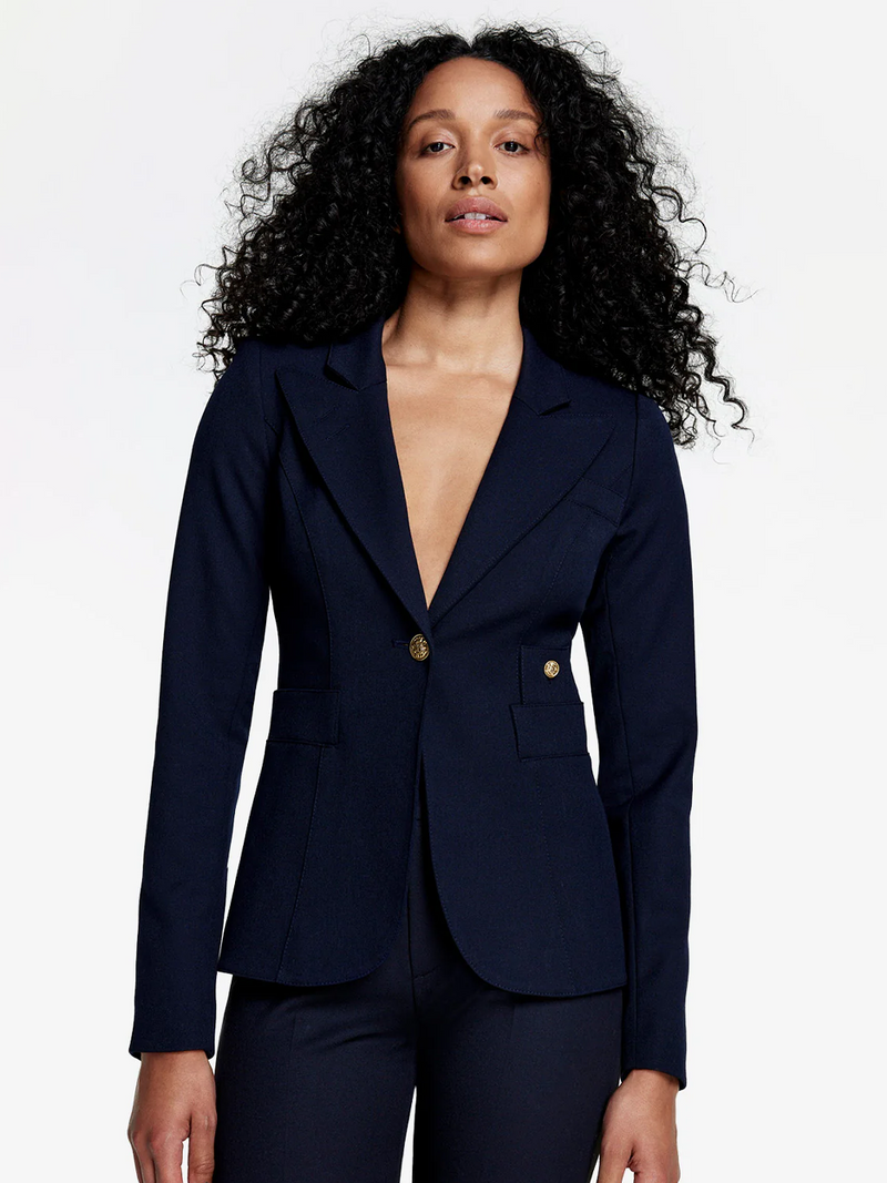 Deep Navy Duchess Blazer