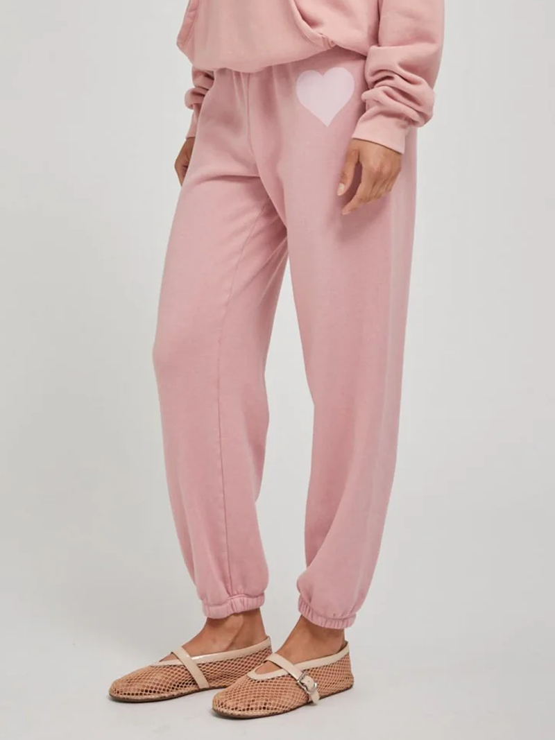 Camelia Heart Sweatpants