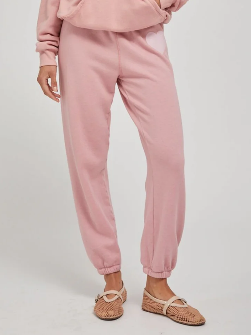 Camelia Heart Sweatpants