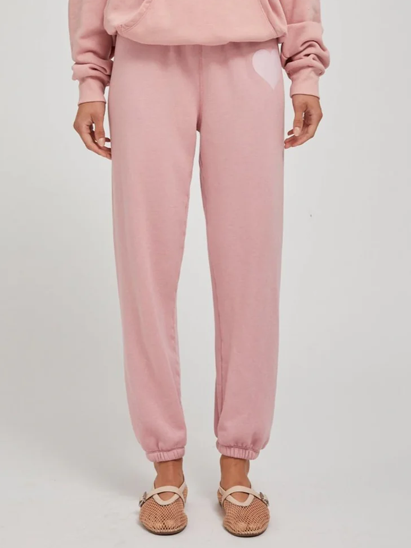 Camelia Heart Sweatpants