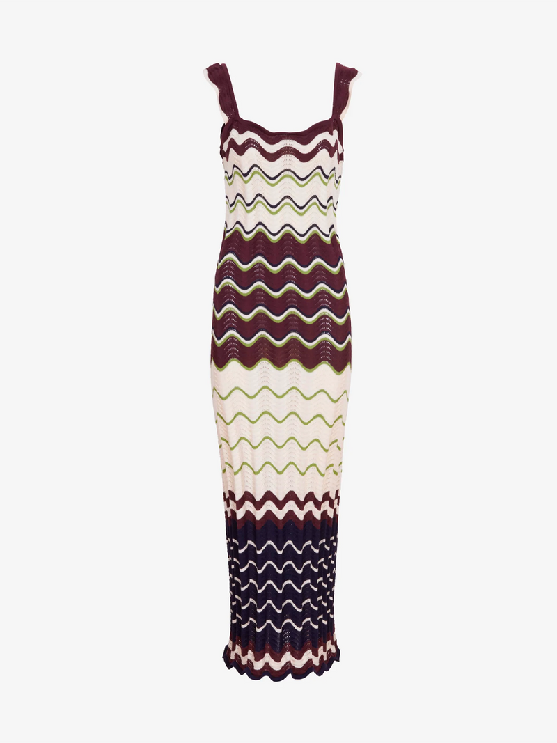 Leigh Stripe Knit Dress