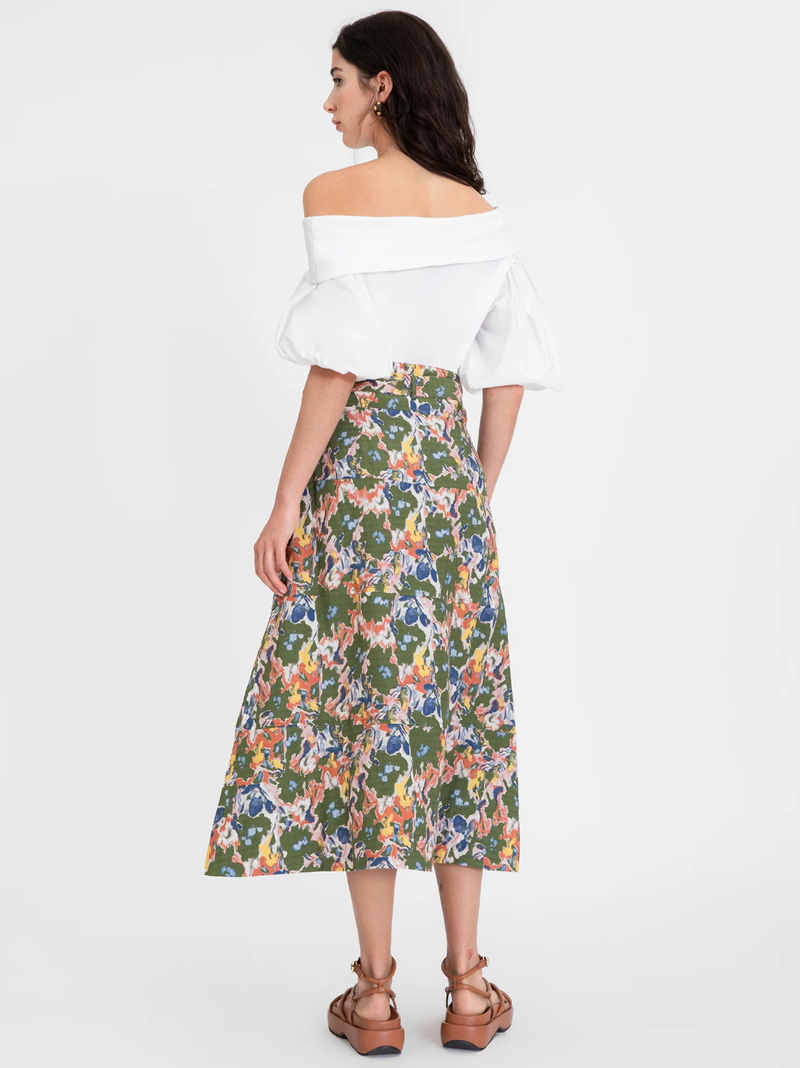 Hudson Pesto Multi Skirt