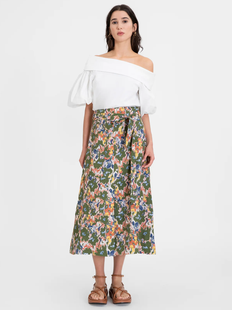 Hudson Pesto Multi Skirt