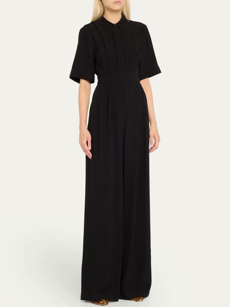 Deia Open Back Wide-Leg Jumpsuit