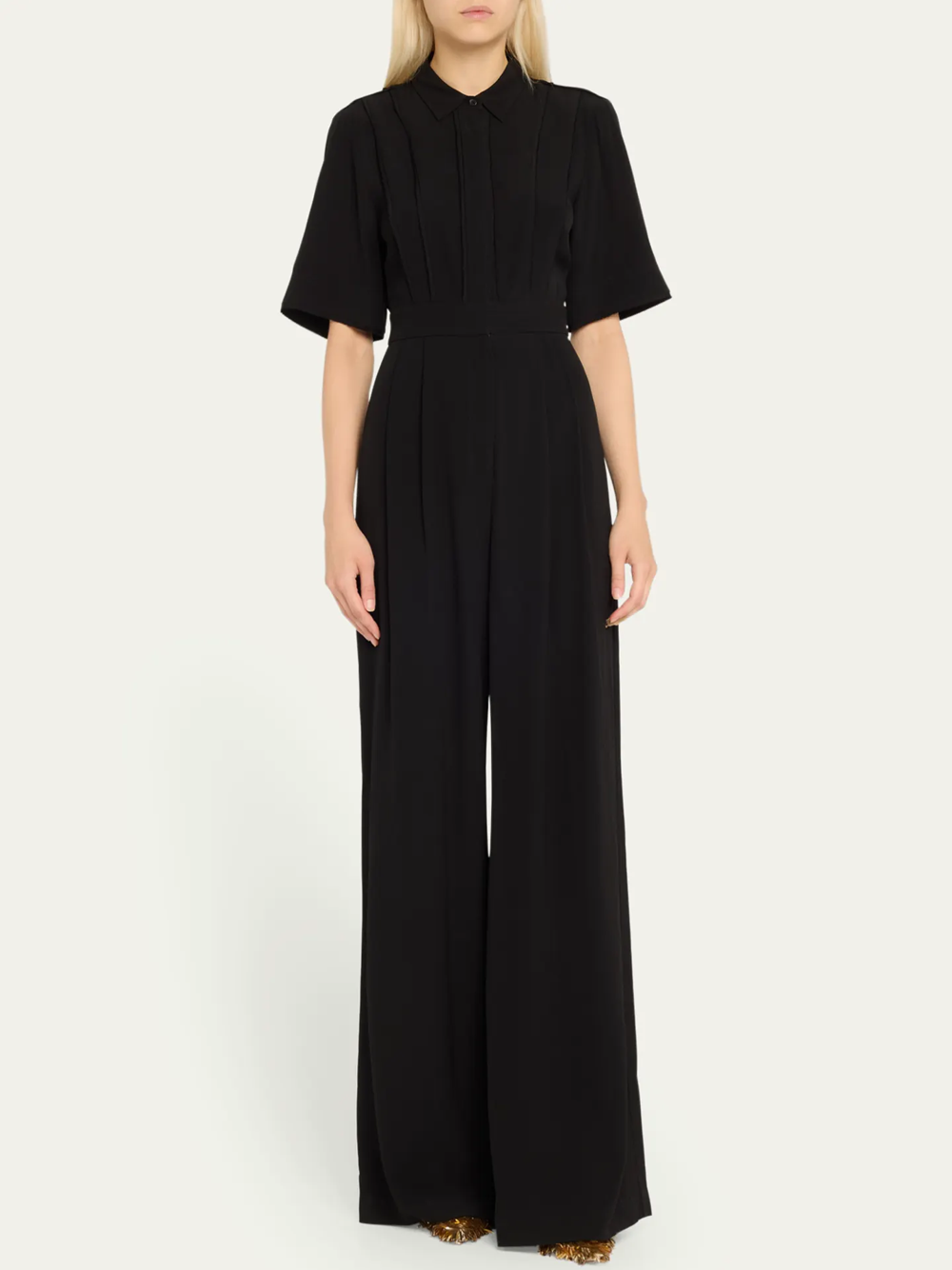 Deia Open Back Wide-Leg Jumpsuit