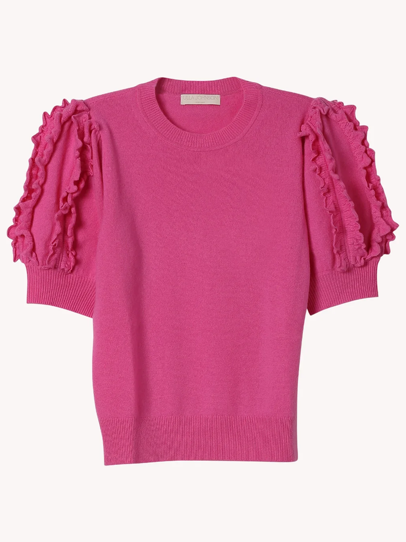 Ottilie Flora Cashmere Top