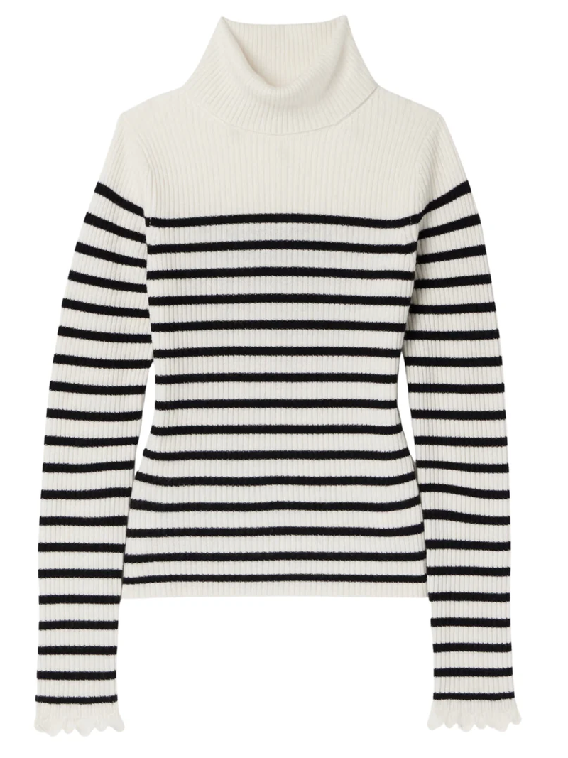 Annika Ribbed Cashmere  Top