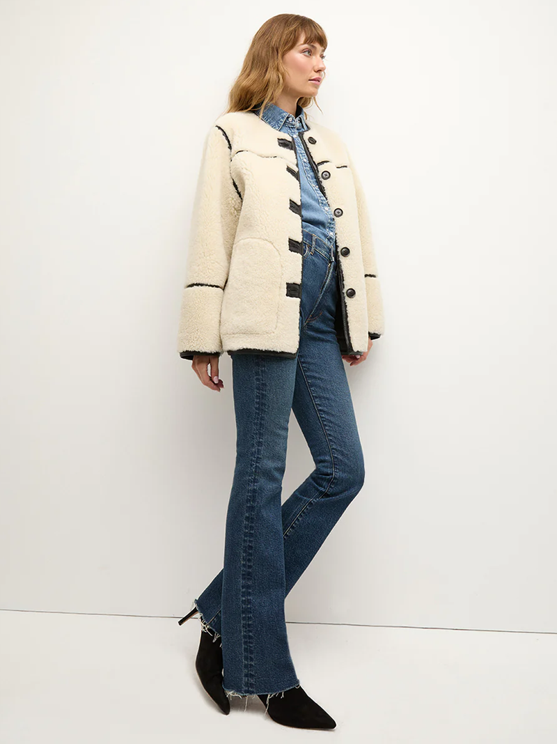 Anya Reversible Shearling Coat