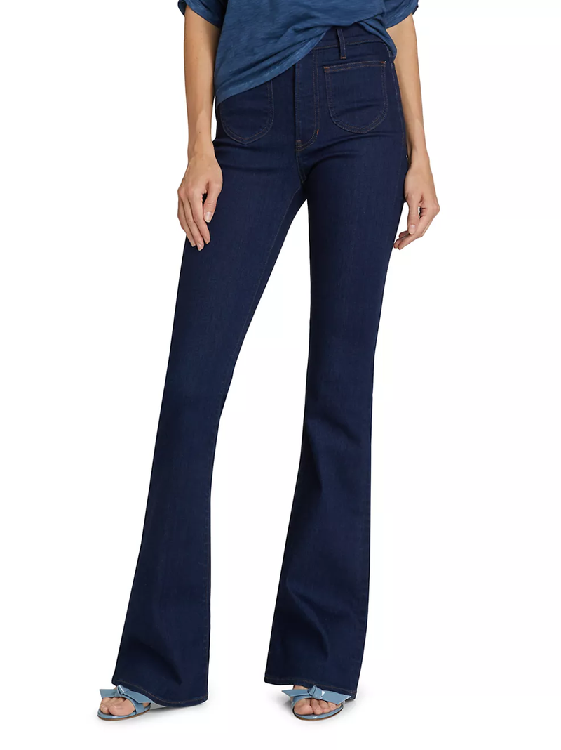 Beverly Skinny-Flare Jean in Rodeo Clean